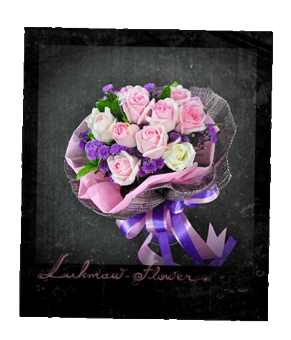 แบบช่อดอกไม้สด001 @ร้านดอกไม้ลูกแมว [Lukmaw-flower.com]